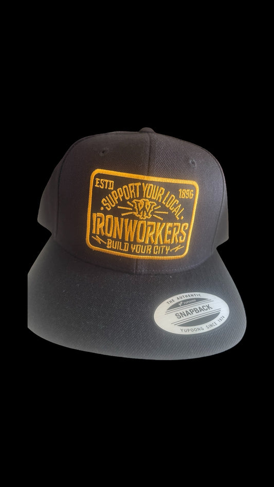 Black IW Hat